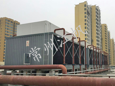 玻璃钢横流式冷却塔